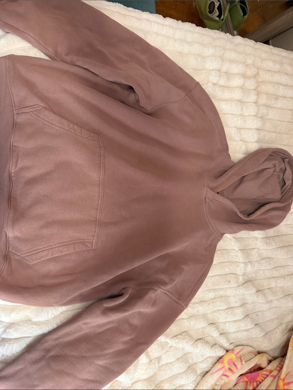Hollister Dusty Rose Boxy Fit Hoodie